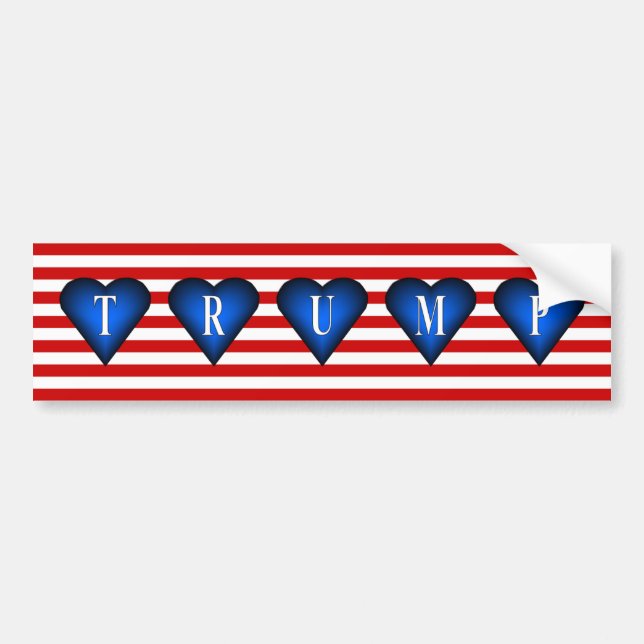 Elect Donald Trump! ~ Make America Great Again! ~ Bumper Sticker (Front)