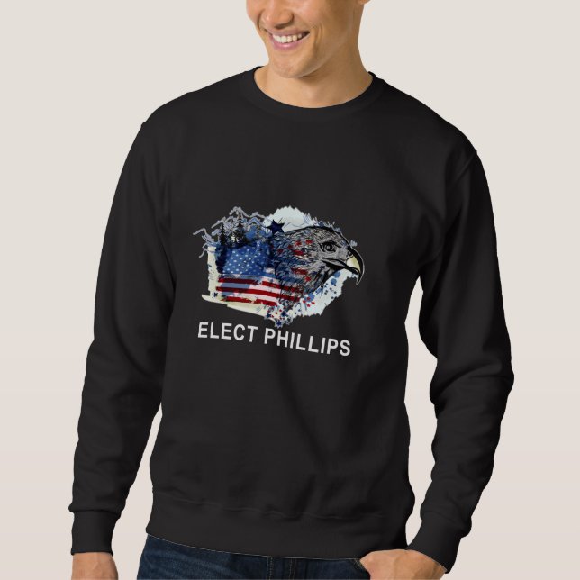 Elect Phillips 2024 Election Sweatshirt (Front)