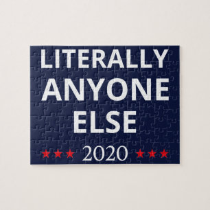 Election 2020, Anti-Trump - Anyone Else II Jigsaw Puzzle