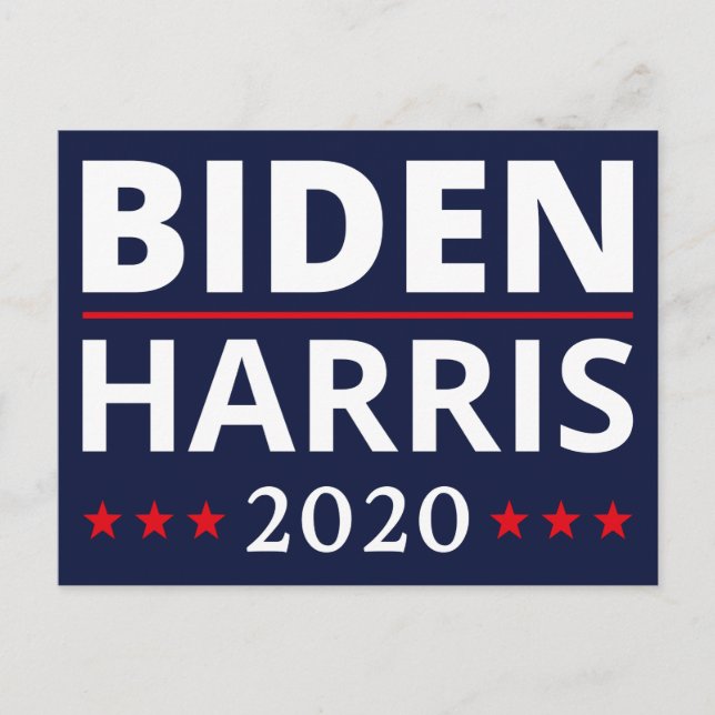 Election 2020 - Biden Harris II Postcard (Front)