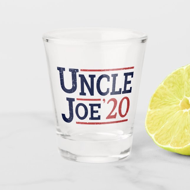 Election 2020 - Uncle Joe Shot Glass (Front)