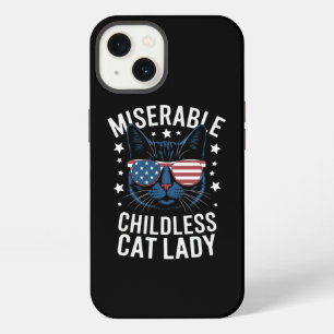 Election 2024 Childless Cat Lady Feminist Voting  iPhone 13 Case