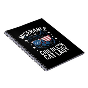 Election 2024 Childless Cat Lady Feminist Voting Notebook