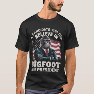 Election 2024 Funny Vote Sasquatch USA T-Shirt