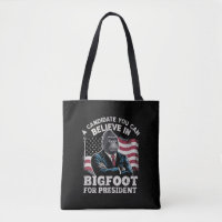 Election 2024 Funny Vote Sasquatch USA