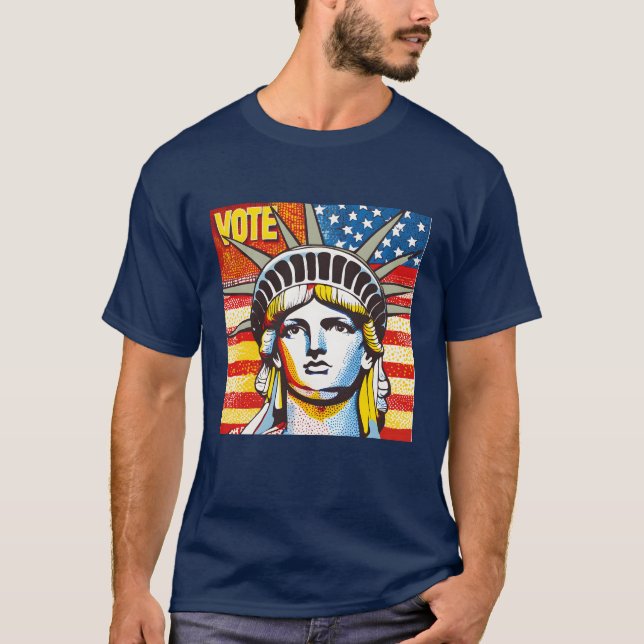 Election 2024 Liberty T-Shirt (Front)