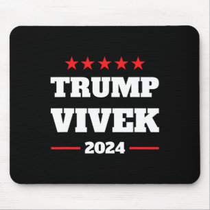 Election Bold Proud Pro Donald Trump Vivek 2024 Mouse Pad