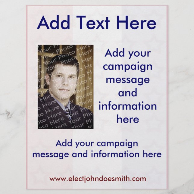 Election Campaign Flyer Template (Front)