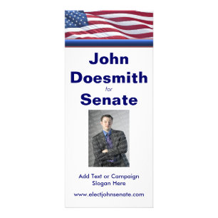 Election Campaign Rack Card Template