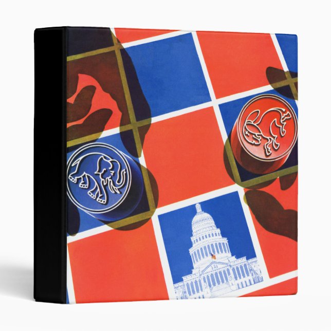 Election Chequerboard Binder (Front/Spine)