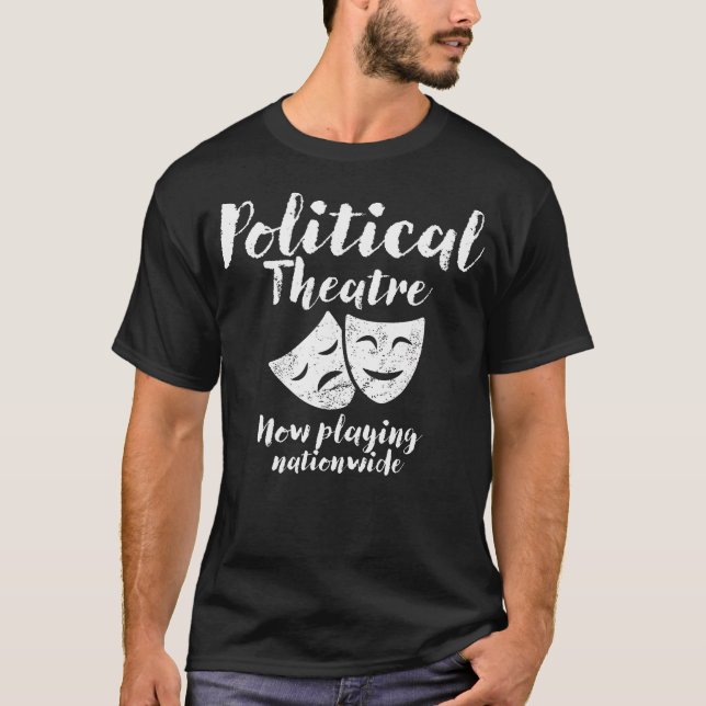 Election Day Vote Election Results Party Political T-Shirt (Front)