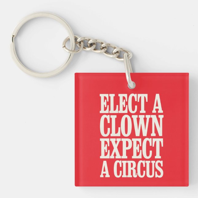 Élection D'Un Clown Attendez-Vous À Un Cirque Anti (Devant)