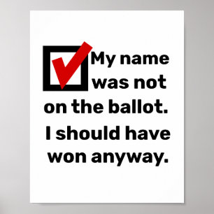 Election Humor 2024 Poster