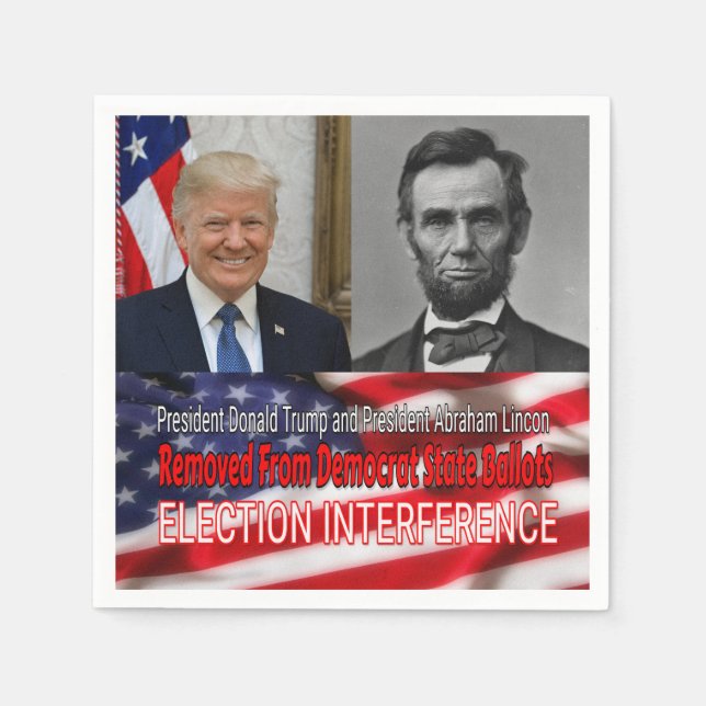 Election Interference Napkin (Front)