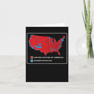 Election Map 2024 United States Of America Dumbfor Card