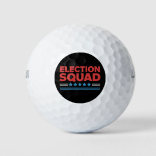 Election Squad 2024 Election Democrat Republican  Golf Balls