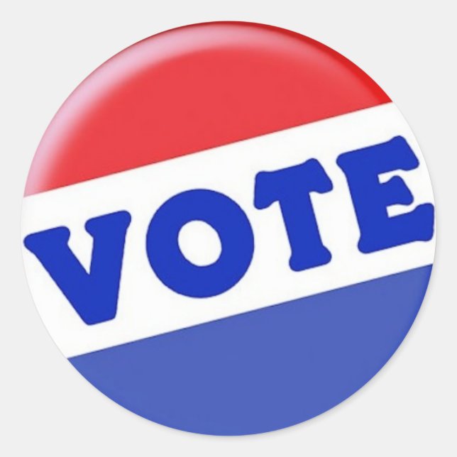 Election Sticker (Front)