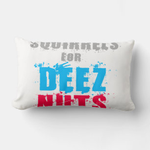 Elections 2016 - Squirrels For Deez Nuts Lumbar Pillow