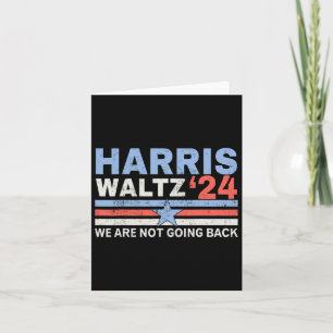 Elections Harris Waltz 2024 Kamala Harris Tim Walt Card