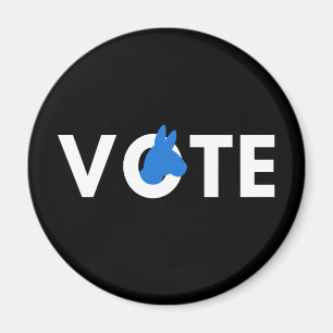 Elections - Vote Democrat II Magnet