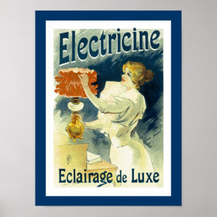 Electracine Luxury Lighting Poster