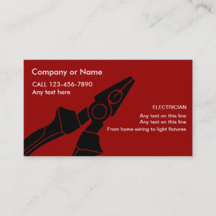 Electrian Business Cards