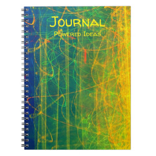 Electric Abstract Journal Powered Ideas