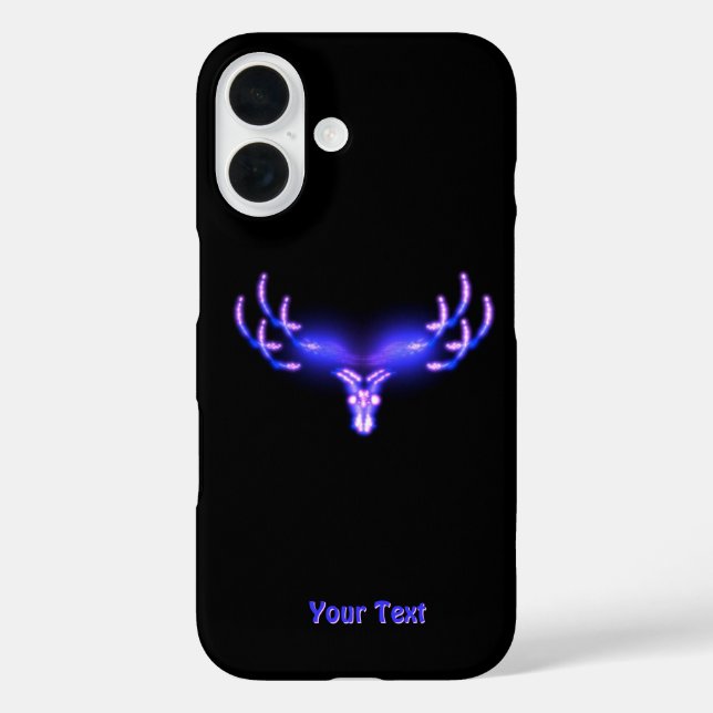 Electric Antlers Case-Mate iPhone Case (Back)