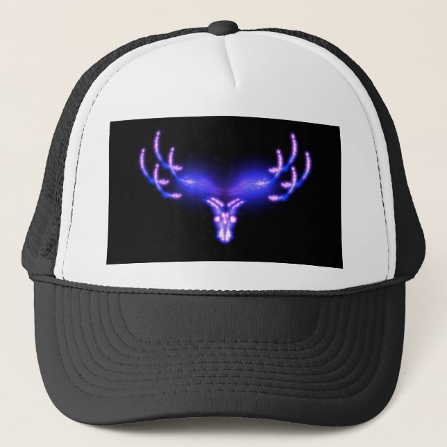 Electric Antlers Trucker Hat (Front)