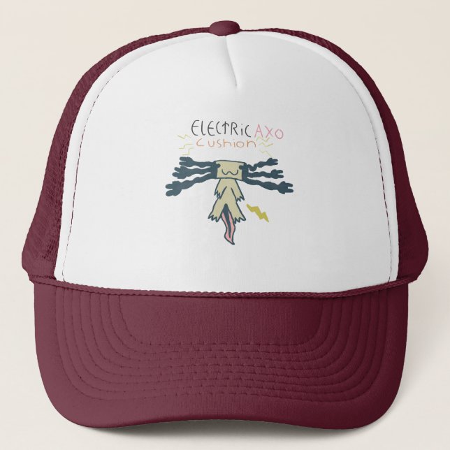 Electric Axo by Jorge Trucker Hat (Front)