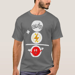 Electric Bicycle E-Bike Ride Bike Lover Bicycling T-Shirt