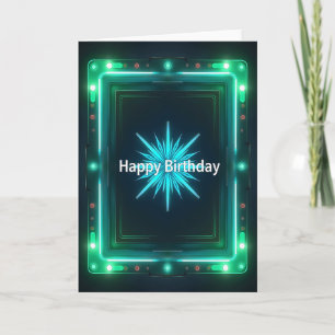 Electric Birthday Frame Card
