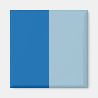 Electric Blue Lemonade and Aquamarine Duo Tone Magnet