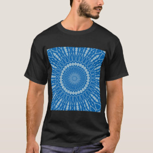 Electric Blue Lemonade and Aquamarine Duo Tone Man T-Shirt