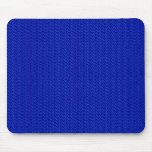 Electric Blue Pattern Mouse Pad