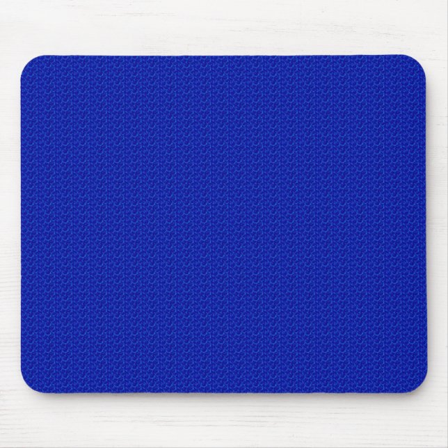 Electric Blue Pattern Mouse Pad (Front)