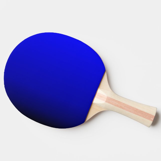 Electric Blue Ping Pong Paddle (Side)