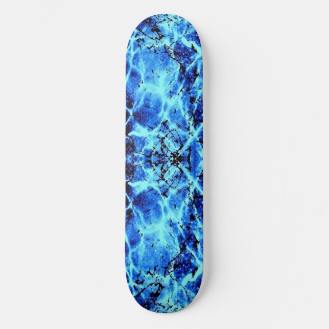 Electric Blue Skateboard (Front)
