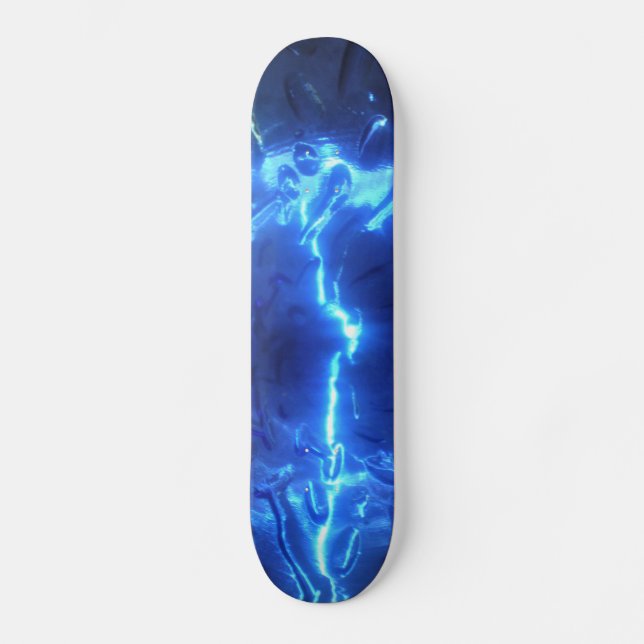 Electric Blue Skateboard (Front)