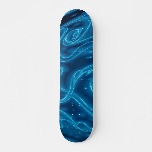 Electric Blue Skateboard (Front)