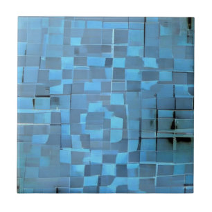 Electric blue tiles ceramic