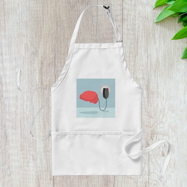 Electric Brain Standard Apron (Creator Uploaded)