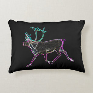 Electric Caribou Accent Pillow
