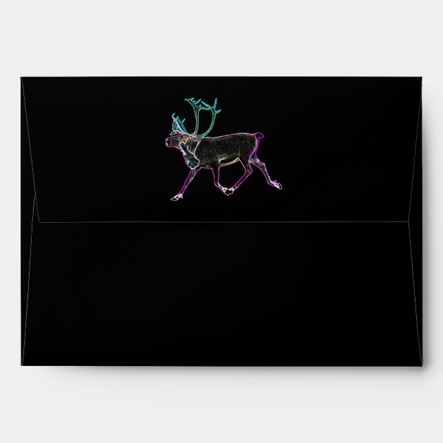 Electric Caribou Envelopes (Back (Top Flap))