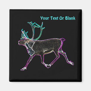 Electric Caribou Magnet