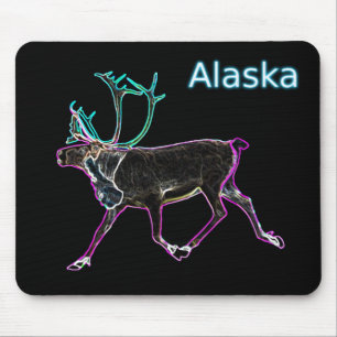 Electric Caribou Mouse Pad