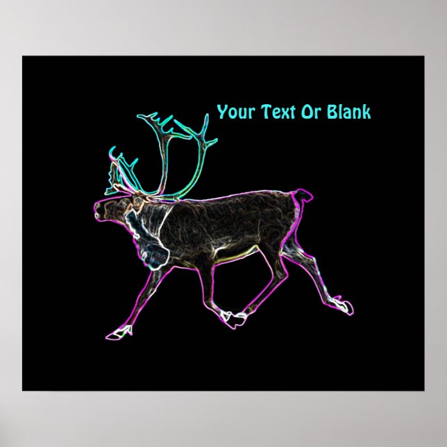 Electric Caribou Poster (Front)