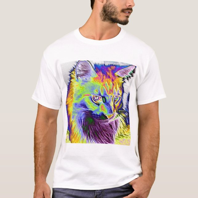 Electric cat T-Shirt (Front)
