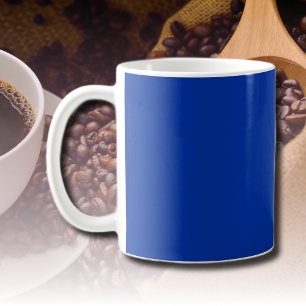 Electric Cobalt Solid Colour Classic Elegant Coffee Mug