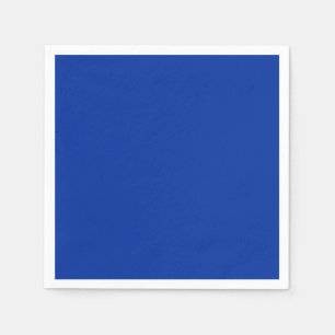 Electric Cobalt Solid Colour Classic Elegant Napkin
